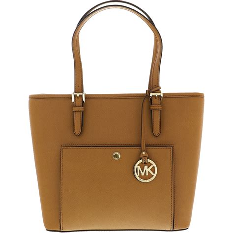 michael kors medium orange tote bag|Michael Kors saffiano bag black.